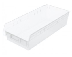 Akro-Mils 30014 ShelfMax Hopper Front Plastic Shelf Bins
