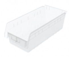 Akro-Mils 30088 ShelfMax Hopper Front Plastic Shelf Bins