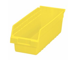 Akro-Mils 30098 ShelfMax Hopper Front Plastic Shelf Bins