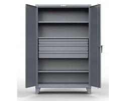 Strong Hold 3 Drawer Steel Storage Cabinet - 36-243-3DB