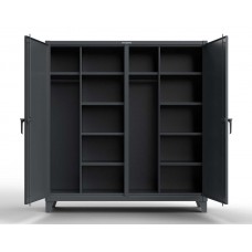Strong Hold Double Duty Uniform Storage Cabinet - 66-DSW-2410