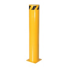 Vestil Safety Yellow Steel Bollard - BOL-48-8.5