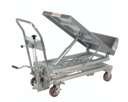 Vestil Lift-Tilt Scissors Lift Cart - CART-1000-LT-PSS