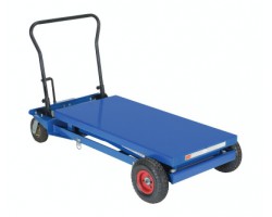 Vestil Rough Terrain Scissors Lift Cart - CART-PN-1000