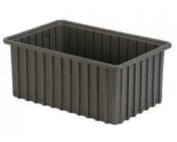 LEWISbins DC2070 Plastic Divider Box Container - 6 per Carton