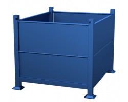 Davco Rigid Sheet Metal Bulk Container - R2GS-01