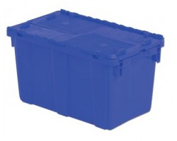 LEWISbins FP151 Plastic Attached Lid Distribution Containers