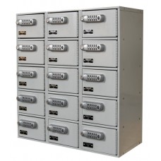 Hallowell UCTL39230-5A-E-PL Cell Phone Lockers