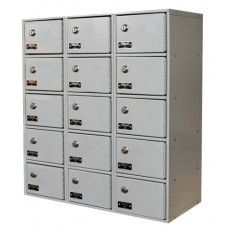 Hallowell UCTL39230-5A-K-PL Cell Phone Lockers