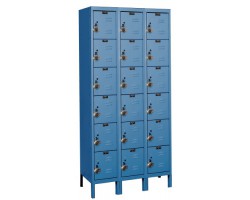 Hallowell U3288-6 Industrial Premium Box Lockers
