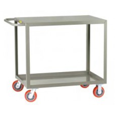 Little Giant Steel 2-Shelf Service Cart - LG-2436-6PY