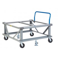 Little Giant PDEH40-6PH2FLLR Adjustable Height Mobile Pallet Stand