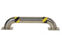 Vestil Low Profile Stainless Steel Equipment Guard - LPRO-SS-36-9-4