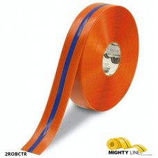 Mighty Line 2ROBCTR Industrial Striped Floor Tape