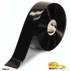 Mighty Line 3RBLK Solid Black Safety Floor Tape