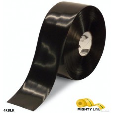 Mighty Line 4RBLK Solid Black Safety Floor Tape