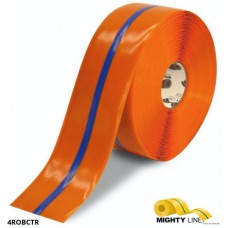 Mighty Line 4ROBCTR Industrial Striped Floor Tape