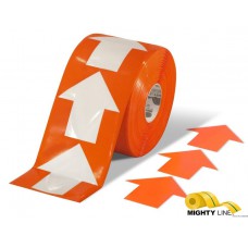 Mighty Line 4ARO Pop-Out Solid Orange Floor Arrows