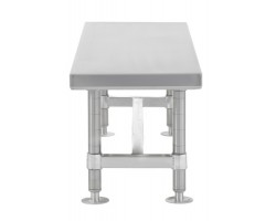 Metro Stainless Steel Gowning Bench - GB1224S