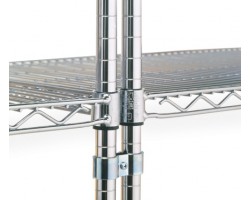 Metro Post Clamp for Super Erecta Industrial Wire Shelving - 9994Z