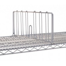 Metro DD36C Chrome Plated Snap-in Shelf Divider