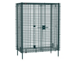Metro MetroSeal Stationary Wire Shelf Security Cage - SEC33K3