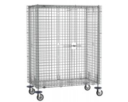 Metro Chrome Plated Wire Security Cart - SEC65EC