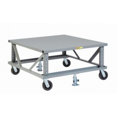 Little Giant Adj Height Mobile Pallet Stand - PDSE4248-6PH2FL