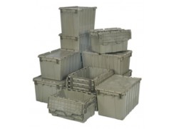 Quantum Heavy-Duty Attached Lid Containers