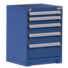 Rousseau 5-Drawer R5ACD-3004 Stationary Modular Storage Cabinet