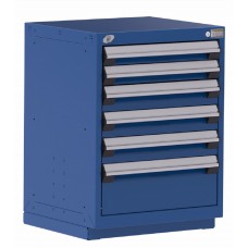 Rousseau 6-Drawer R5ACG-3017 Stationary Modular Storage Cabinet