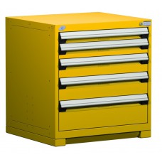 Rousseau 5-Drawer Stationary Modular Storage Cabinet - R5ADD-3004