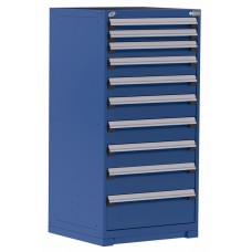 Rousseau 10-Drawer Stationary Modular Storage Cabinet R5ADG-5855