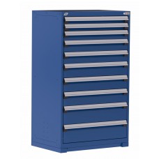 Rousseau 10-Drawer Stationary Modular Storage Cabinet R5AEC-5838