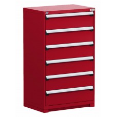 Rousseau 6-Drawer Stationary Modular Storage Cabinet R5AEC-5859