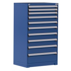 Rousseau 10-Drawer Stationary Modular Storage Cabinet R5AEE-5830