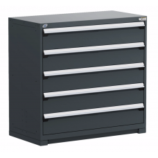 Rousseau 5-Drawer Stationary Modular Storage Cabinet R5AHG-4427