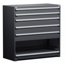 Rousseau 5-Drawer Stationary Modular Storage Cabinet R5AKG-5802