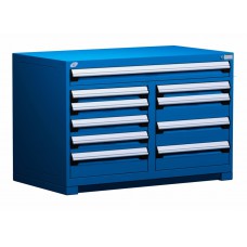 Rousseau 10-Drawer Stationary Modular Storage Cabinet R5KHE-3006