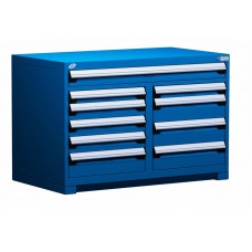 Rousseau 10-Drawer Stationary Modular Storage Cabinet R5KHG-3005