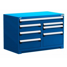 Rousseau 7-Drawer Stationary Modular Storage Cabinet R5KHG-3015