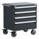Rousseau 4-Drawer Heavy Duty Modular Drawer Cart -R5BDD-3019