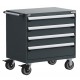 Rousseau 4-Drawer Modular Tool Cart - R5BEC-3019