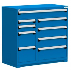 Rousseau 9-Drawer Stationary Modular Storage Cabinet R5KHE-4415