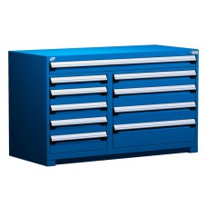Rousseau 10-Drawer Stationary Modular Storage Cabinet R5KKE-3403
