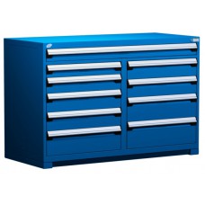 Rousseau 10-Drawer Stationary Modular Storage Cabinet R5KKE-3814