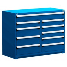 Rousseau 10-Drawer Stationary Modular Storage Cabinet R5KKE-4407