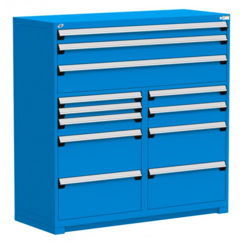 Rousseau 12-Drawer Stationary Modular Storage Cabinet R5KKG-5820