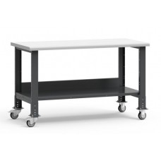 Rousseau WSW9019 Acrylic-PVC Plastic Laminated Top Mobile Bench