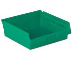LEWISBins SB1211-4 Hopper Front Plastic Shelf Bins - 12 per Carton